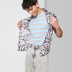 Short sleeve striped tee